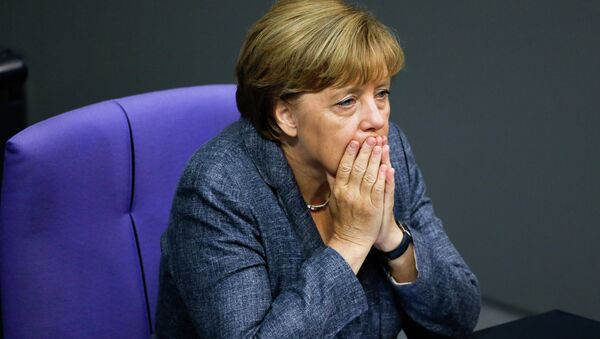 La chancelière allemande  Angela Merkel - Sputnik Afrique