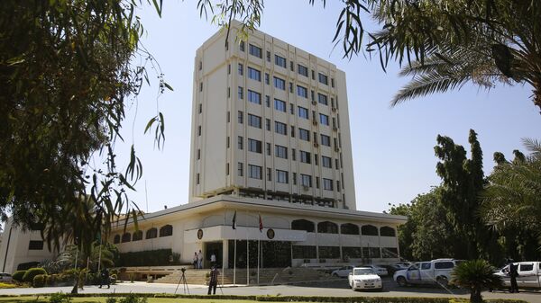 A picture taken on January 3, 2016, shows the Sudanese ministry of foreign affairs in the capital Khartoum - Sputnik Afrique