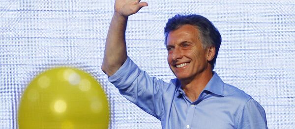 Le président argentin Mauricio Macri - Sputnik Afrique