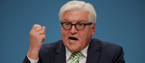Le chef de la diplomatie allemande Frank-Walter Steinmeier - Sputnik Afrique