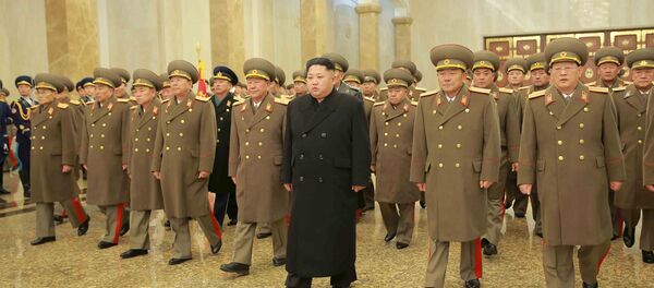 Le dirigeant nord-coréen Kim Jong-un - Sputnik Afrique