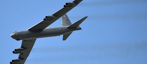 A US Boeing B-52 Stratofortress strategic bomber - Sputnik Afrique