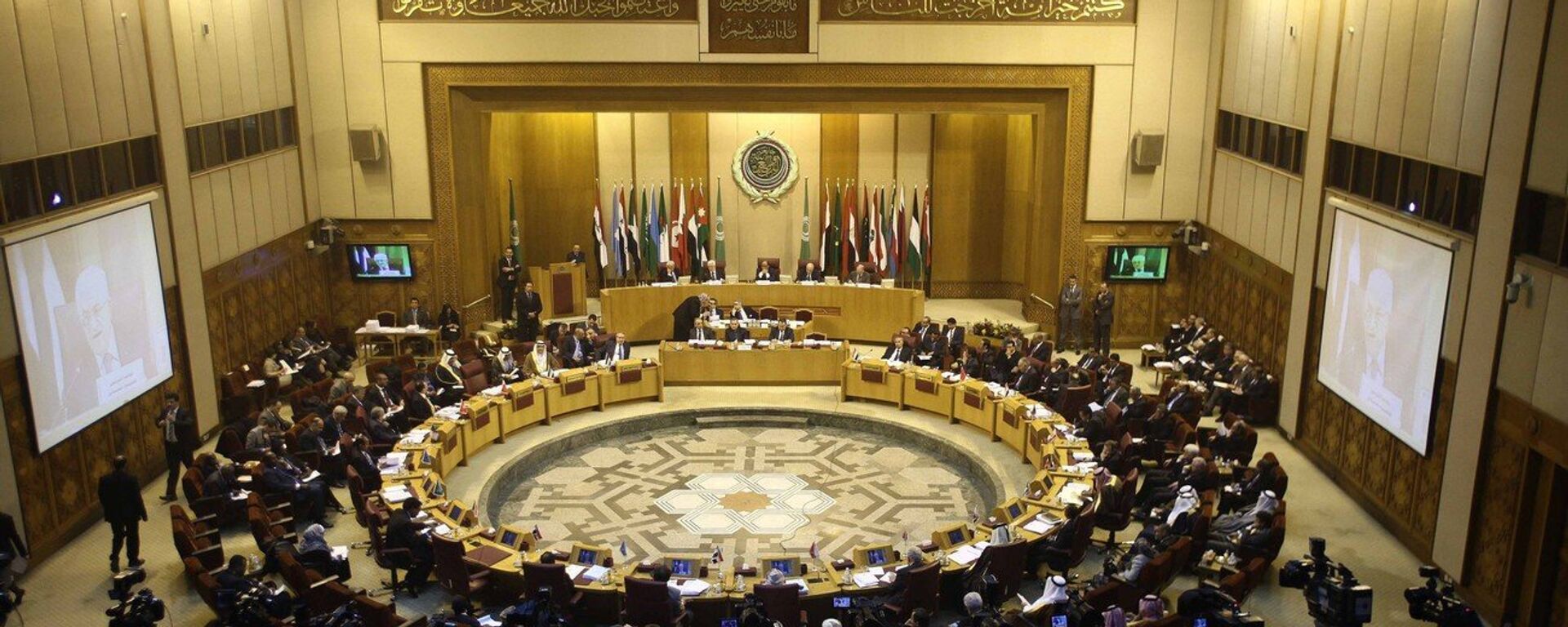 An emergency meeting is held by foreign ministers of the Arab League in Cairo, Egypt, Jan. 15, 2015 - Sputnik Africa, 1920, 16.04.2023