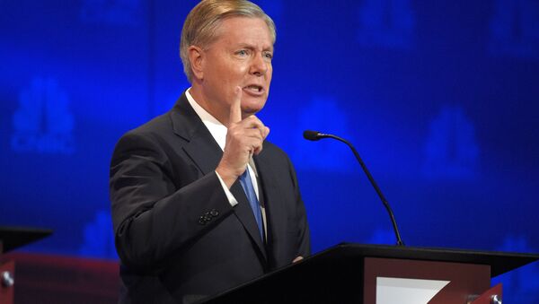 Le sénateur américain Lindsey Graham - Sputnik Afrique