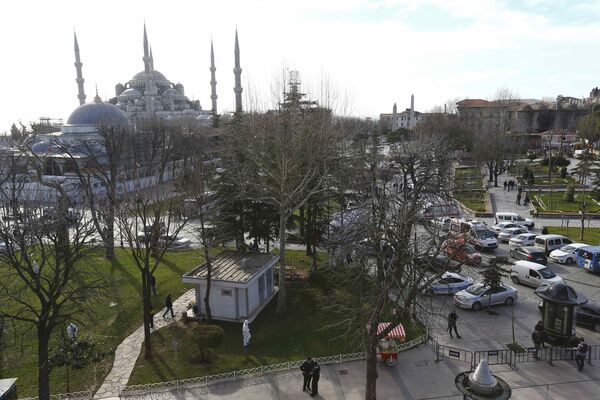Sur les lieux de l’explosion dans le centre d’Istanbul - Sputnik Afrique