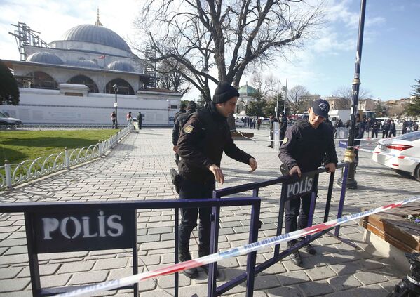 Sur les lieux de l’explosion dans le centre d’Istanbul - Sputnik Afrique