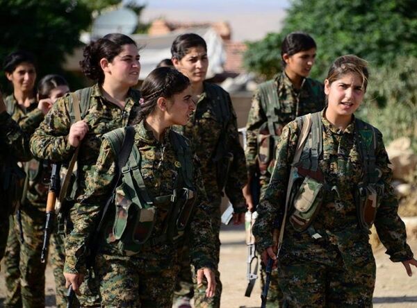 le bataillon féminin kurde YPJ - Sputnik Afrique