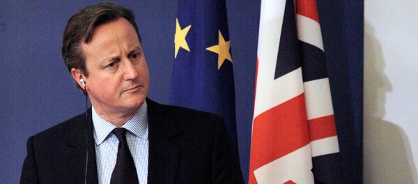 Le premier-ministre britannique David Cameron - Sputnik Afrique