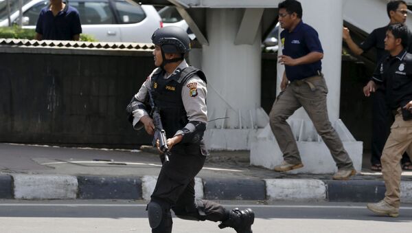 Sur les lieux de l’explosion dans le centre de Jakarta - Sputnik Afrique