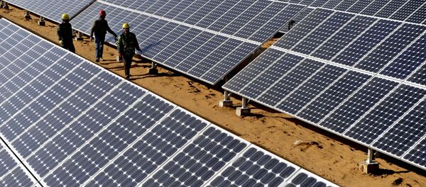 Les panneaux solaires Les panneaux solaires - Sputnik Afrique