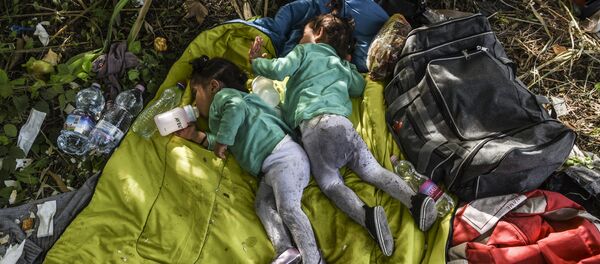 Les enfants des migrants. Archive photo - Sputnik Afrique