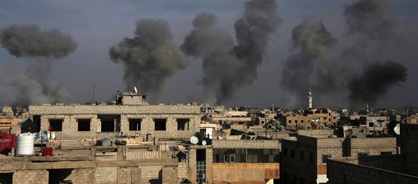 Bombardement en Syrie - Sputnik Afrique