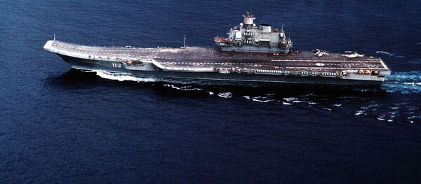 Le porte-avions russe Amiral Kouznetsov - Sputnik Afrique
