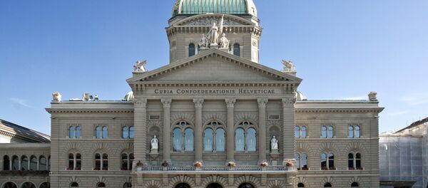Le Palais fédéral, siège du Conseil fédéral et de l'Assemblée fédérale, Bern - Sputnik Afrique