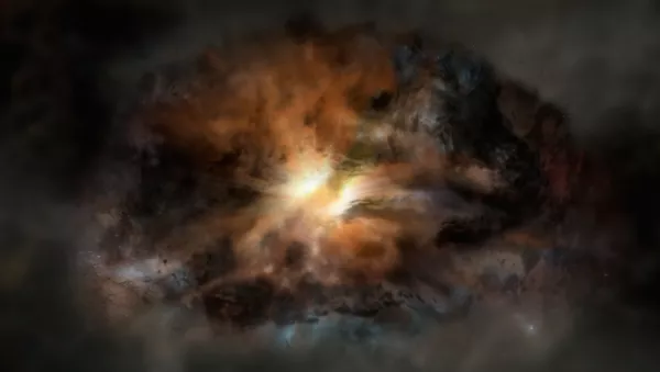 La galaxie la plus lumineuse - Sputnik Afrique
