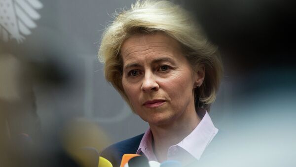 La ministre allemande de la Défense Ursula von der Leyen - Sputnik Afrique