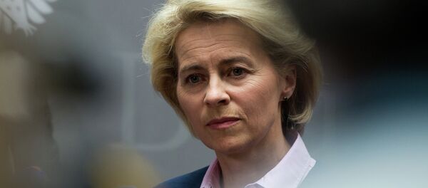 La ministre allemande de la Défense Ursula von der Leyen - Sputnik Afrique