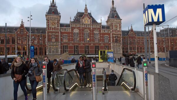 Amsterdam. Gare ferroviaire centrale - Sputnik Afrique