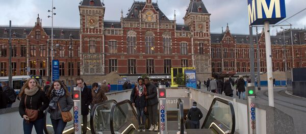 Amsterdam. Gare ferroviaire centrale - Sputnik Afrique
