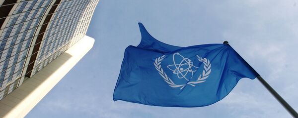 Drapeau de l'AIEA Drapeau de l'AIEA - Sputnik Afrique