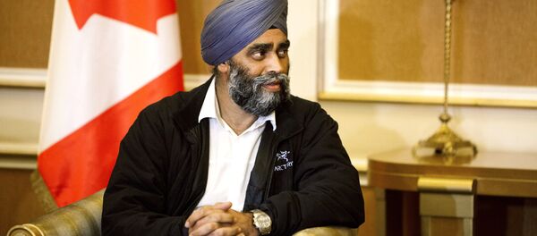 Le ministre canadien de la Défense, Harjit Sajjan - Sputnik Afrique