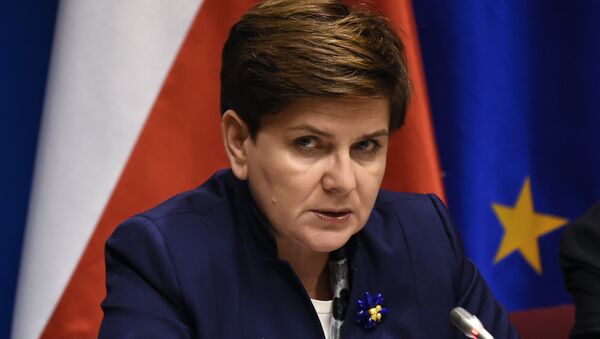 La Première Ministre de Pologne Beata Szydło - Sputnik Afrique