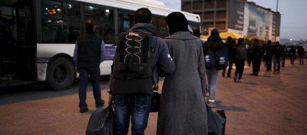 Réfugiés à Athènes - Sputnik Afrique