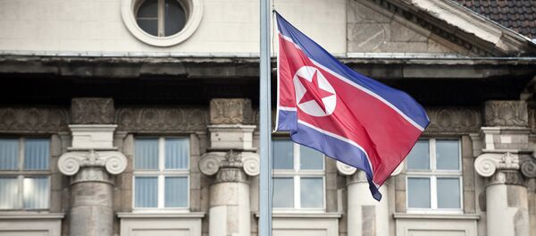 Le drapeau nord-coréen - Sputnik Afrique