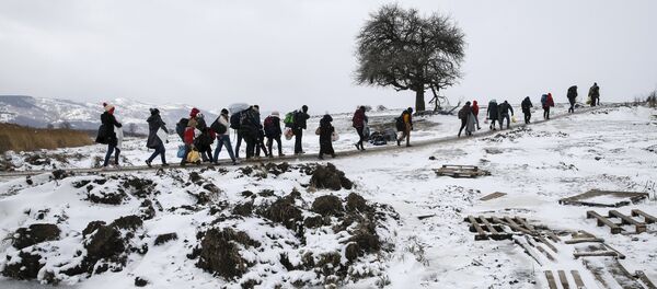 migrants - Sputnik Afrique