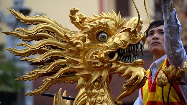 Le dragon chinois. Image d'illustration - Sputnik Afrique