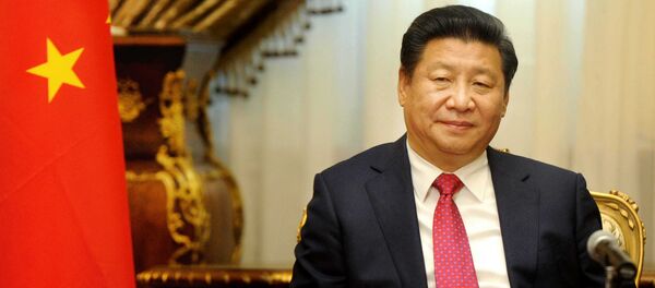 Le président chinois Xi Jinping visite le parlement au Caire, en Egypte, le jeudi 21 janvier 2016. - Sputnik Afrique
