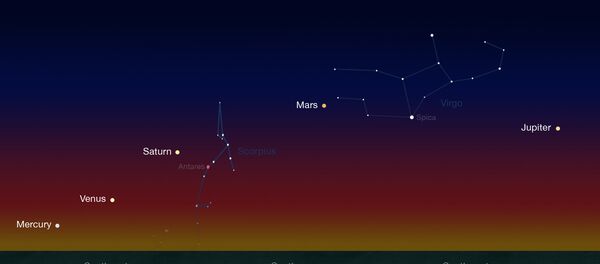 Un quintette de planètes Un quintette de planètes - Sputnik Afrique
