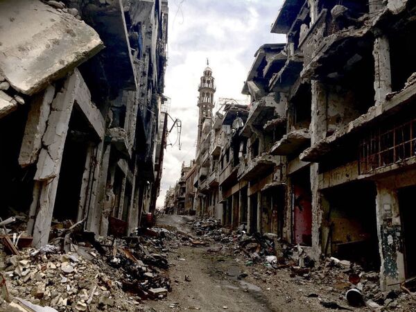 Homs en Syrie: la ville fantôme - Sputnik Afrique