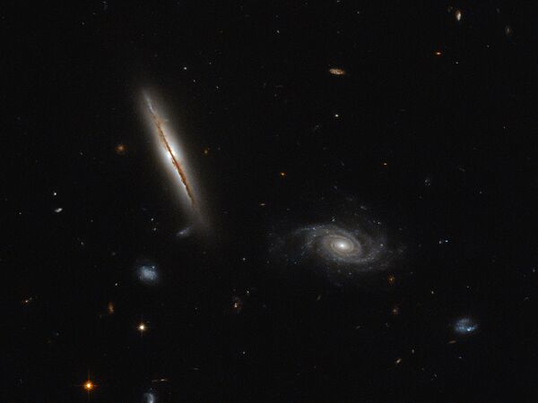 Le télescope Hubble a pris des photos d’une galaxie extraordinaire Le télescope Hubble a pris des photos d’une galaxie extraordinaire - Sputnik Afrique