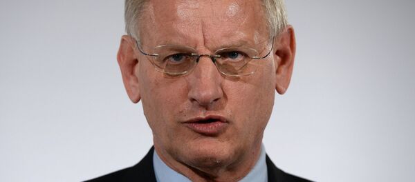 L’ancien ministre suédois des Affaires étrangères, Carl Bildt, à Kiev L’ancien ministre suédois des Affaires étrangères, Carl Bildt, à Kiev - Sputnik Afrique