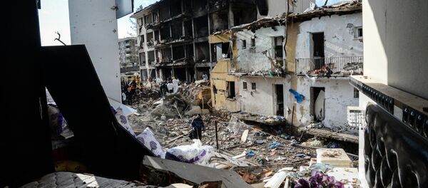 Kurdistan, bâtiments détruits - Sputnik Afrique