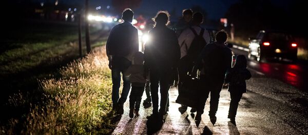 migrants,Autriche - Sputnik Afrique