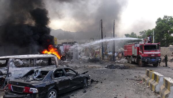 Daech revendique l'explosion près du palais présidentiel à Aden - Sputnik Afrique