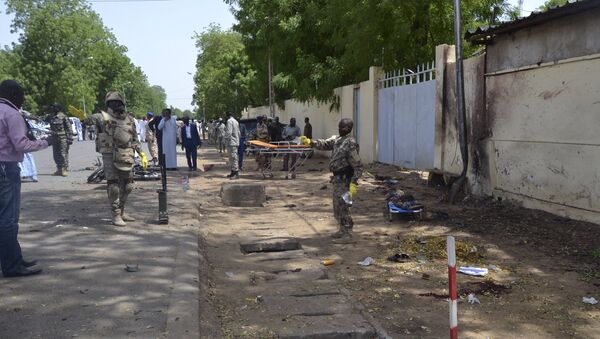 Des forces de sécurité à N'Djamena, Tchad - Sputnik Afrique