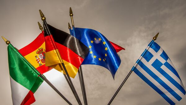 drapeaux de l'UE - Sputnik Afrique