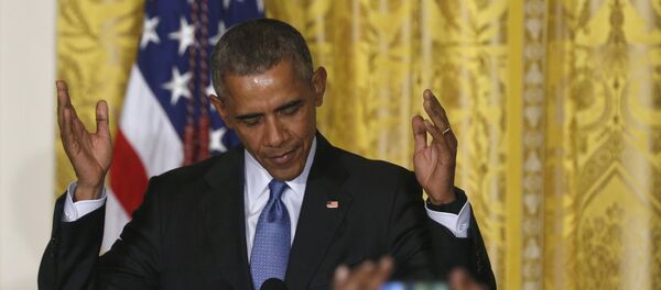 Le président américain Barack Obama - Sputnik Afrique