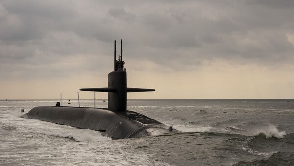 Le sous-marin US Maryland de classe Ohio - Sputnik Afrique