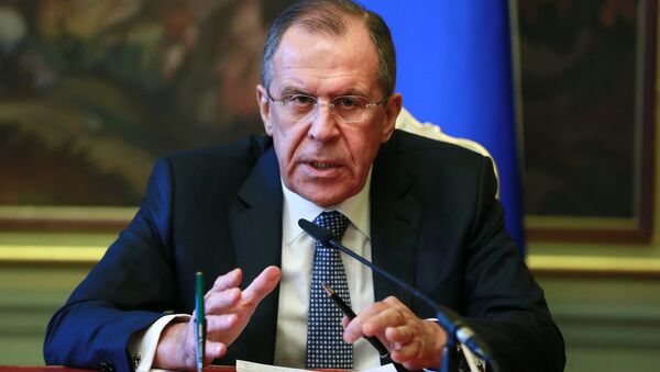 Sergeï Lavrov: Quelqu'un à Washington aurait intérêt à ce que la Russie se batte sur deux fronts - Sputnik Afrique