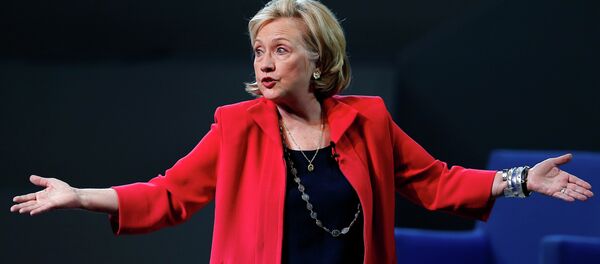 la candidate démocrate à la présidentielle américaine Hillary Clinton - Sputnik Afrique