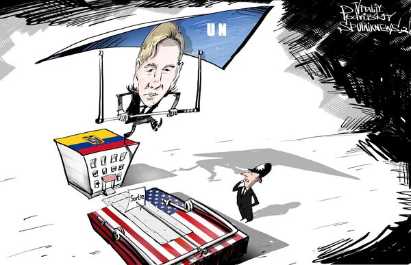 Assange prend son envol  - Sputnik Afrique