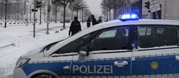 Deutsche Polizei in Berlin Deutsche Polizei in Berlin - Sputnik Afrique