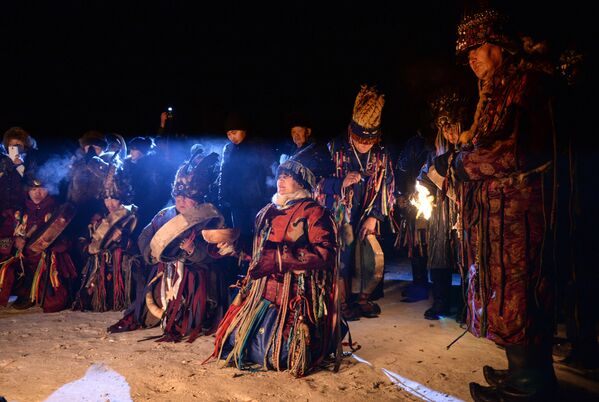 Les chamans de Sibérie célèbrent le Nouvel an - Sputnik Afrique
