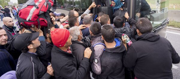 Migrants en Autriche - Sputnik Afrique