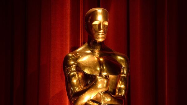 An Oscar statue is seen during the nominations announcements for the 88th Academy Awards in Beverly Hills, California January 14, 2016. - Sputnik Afrique