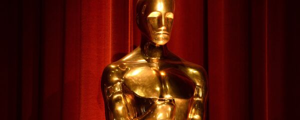 An Oscar statue is seen during the nominations announcements for the 88th Academy Awards in Beverly Hills, California January 14, 2016. - Sputnik Afrique